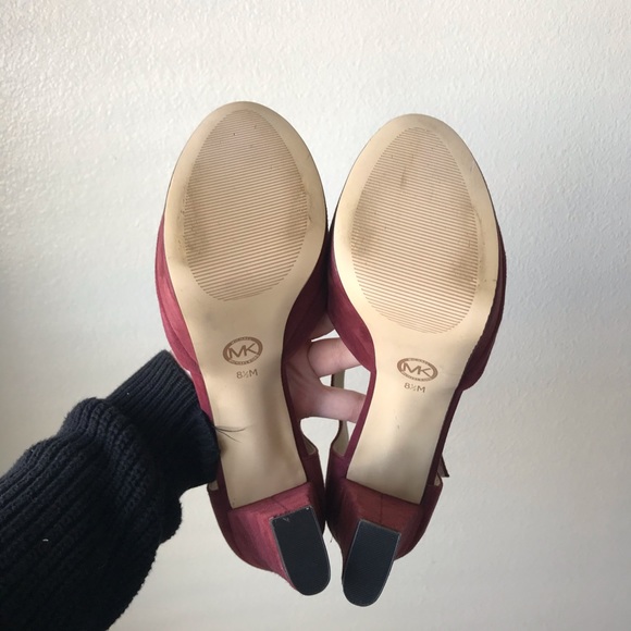 Micheal Kors Sierra Platform Heels - Picture 6 of 7